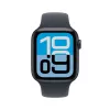 APPLE Watch SE 3 GPS + Cellular 44 mm vidurnakčio aliuminio korpusas su vidurnakčio sportine juostele M/L