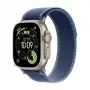 APPLE Watch Ultra 3 (2025) LTE 49 mm Titanium korpusas su Trail Loop M/L dirželiu – Mėlyna