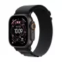 APPLE Watch Ultra 3 (2025) Lte 49mm Titanium korpusas su Alpine Loop didele juosta - Juoda