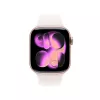 APPLE Watch Series 11 GPS + Cellular 42mm rožinio aukso aliuminio korpusas su šviesiai rausvu sportiniu dirželiu S/M