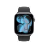 APPLE Watch Series 11 GPS + Cellular 42 mm Space Grey Aliumininis Korpusas Su Juodu Sportiniu Dirželiu S/M