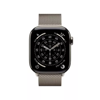APPLE Watch Series 11 GPS + Cellular 42 mm natūralaus titano korpusas su natūralia Milano kilpa