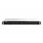 QNAP TS-464eU NAS stelažinis (1U) Intel® Celeron® N5095 8 GB DDR4 0 TB QNAP Turbo System aliuminis, juodas