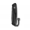Victorinox Ranger Grip 55 0.9563.C31P kišeninis peilis, daugiafunkcis įrankis, 12 funkcijų, 130 mm, Onyx Black