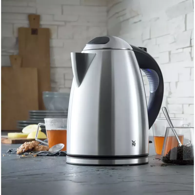 WMF Stelio 0413020012 elektrinis virdulys 1,7 L 2400 W juodos spalvos, nerūdijantis plienas