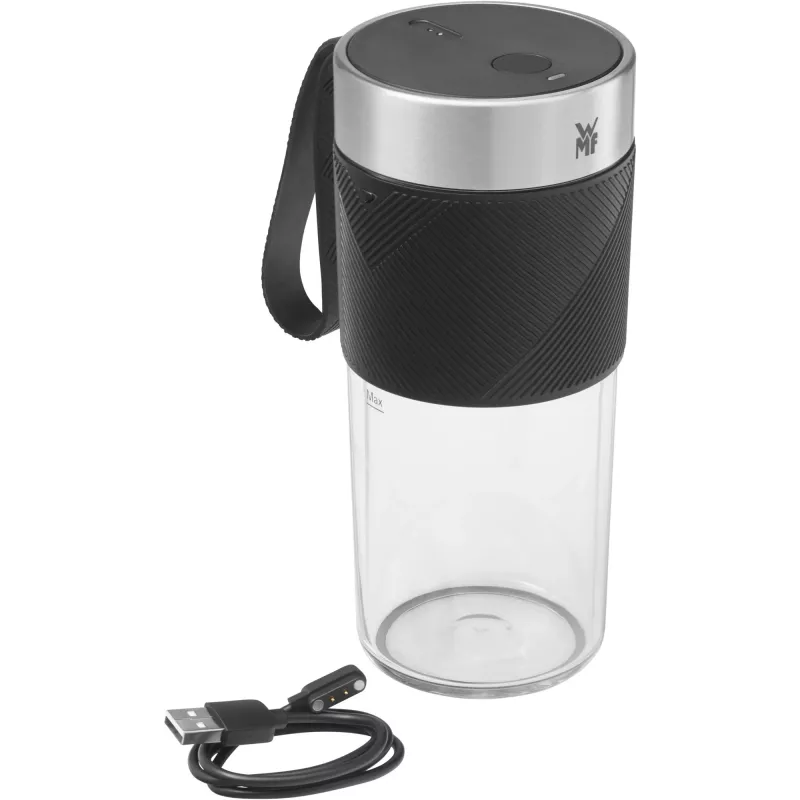 WMF KITCHENminis 0416700011 0,3 L stacionarus maišytuvas 50 W juodas, nerūdijantis plienas, permatomas