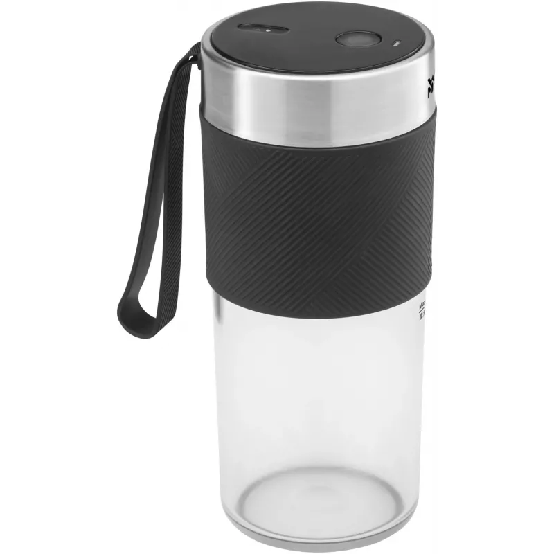 WMF KITCHENminis 0416700011 0,3 L stacionarus maišytuvas 50 W juodas, nerūdijantis plienas, permatomas