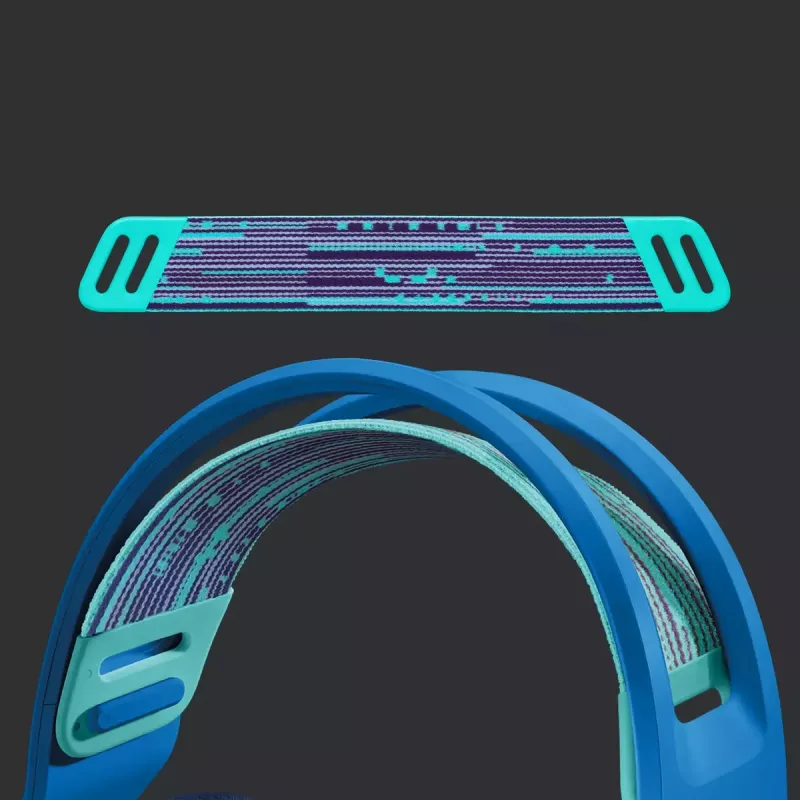 Ausinės Logitech G G733 LIGHTSPEED belaidės RGB žaidimų ausinės