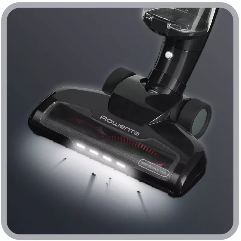 Belaidis siurblys Rowenta Air Force Light RH6545, krepšinis, sausam valymui, 0,65 L, juodas