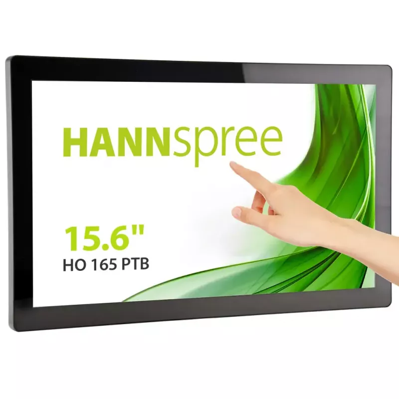 Hannspree Open Frame HO165PTB reklaminis ekranas 39,6 cm (15,6 colio) LED 250 cd/m² Full HD juodas lietimui jautrus 24/7