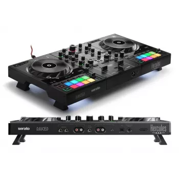 Hercules Inpulse 500 DJ valdiklis su DVS sistema, juodas