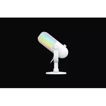 Stalinis mikrofonas PC Razer Seiren V3 Chroma White