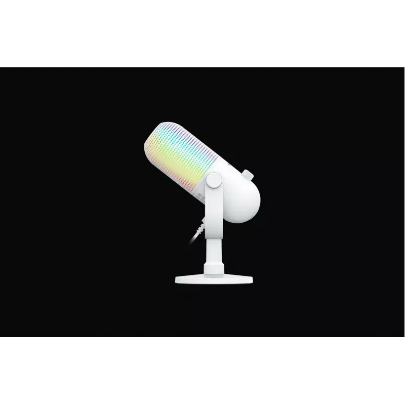 Stalinis mikrofonas PC Razer Seiren V3 Chroma White