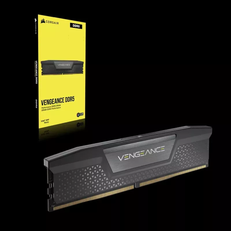 CORSAIR Vengeance 32GB (2x16GB) DDR5 6400MHz CL36 atminties rinkinys - juodas