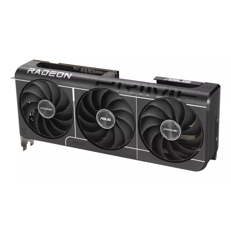 Vaizdo plokštė ASUS Radeon RX 9070 16 GB GDDR6 PCIe 5.0 256 bitų, 3 ventiliatorių aušinimas