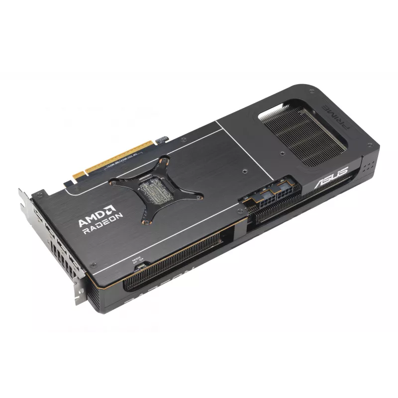 Vaizdo plokštė ASUS Radeon RX 9070 16 GB GDDR6 PCIe 5.0 256 bitų, 3 ventiliatorių aušinimas
