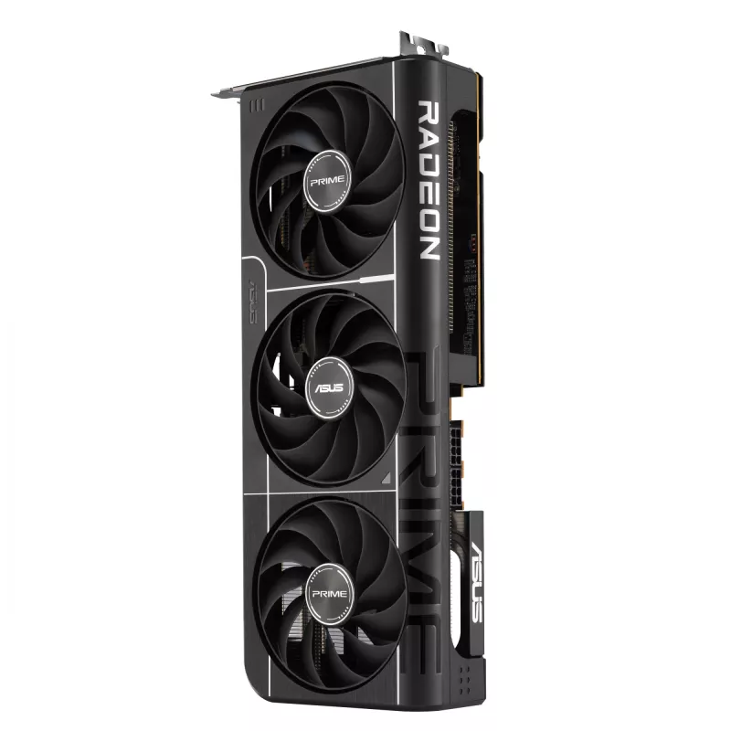 Vaizdo plokštė ASUS Radeon RX 9070 16 GB GDDR6 PCIe 5.0 256 bitų, 3 ventiliatorių aušinimas