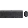 Logitech MK470 belaidė klaviatūra ir pelė, grafito spalvos, QWERTY US, USB