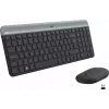 Logitech MK470 belaidė klaviatūra ir pelė, grafito spalvos, QWERTY US, USB