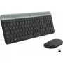 Logitech MK470 belaidė klaviatūra ir pelė, grafito spalvos, QWERTY US, USB