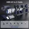 Equip 128432 USB laidas USB 3.2 Gen 2x2 2 m USB A/USB C USB C juodas