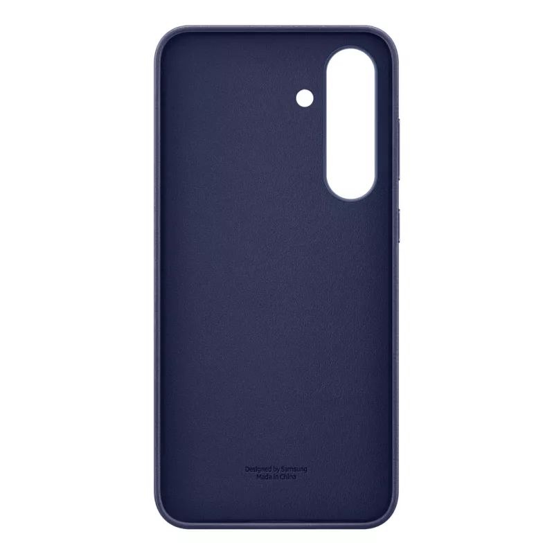 Samsung Kindsuit Faux Leather Dėklas Galaxy S25 FE, 17 cm (6.7 inch), Tamsiai Mėlyna