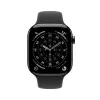 APPLE Watch Series 11 GPS + Cellular 46mm slate Titanium korpusas su juodu sportiniu dirželiu M/L