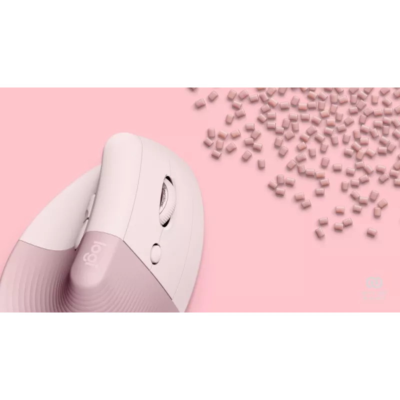 LOGITECH Lift Dešinei Rankai Belaidė Pelė Rožinė / Tamsiai Rožinė