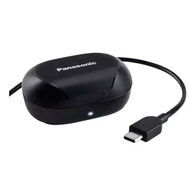 Belaidės ausinės Panasonic RZ-B120W, „į ausį“, Bluetooth/USB-C, juodos