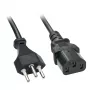 Lindy 30418 maitinimo laidas, juodas, 3 m, C13 mova