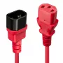 Lindy 1m IEC ilginimo laidas, raudonas