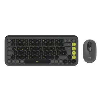 Klaviatūra Logitech POP Icon Combo Mini belaidė Bluetooth QWERTZ vokiškas išdėstymas