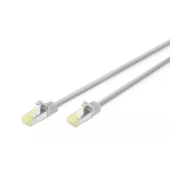 DIGITUS komponentų lygiu išbandytas pataisos kabelis CAT6a S/FTP 5m pilkas