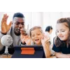LOGITECH Rugged Combo 3 Classic Blue Deutsch – tvirtas dėklas su klaviatūra iPad (vokiškas išdėstymas)