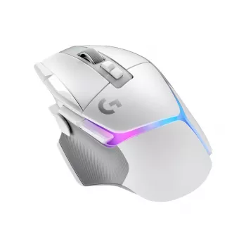 LOGITECH G502 X PLUS žaidimų pelė balta/Premium EWR2