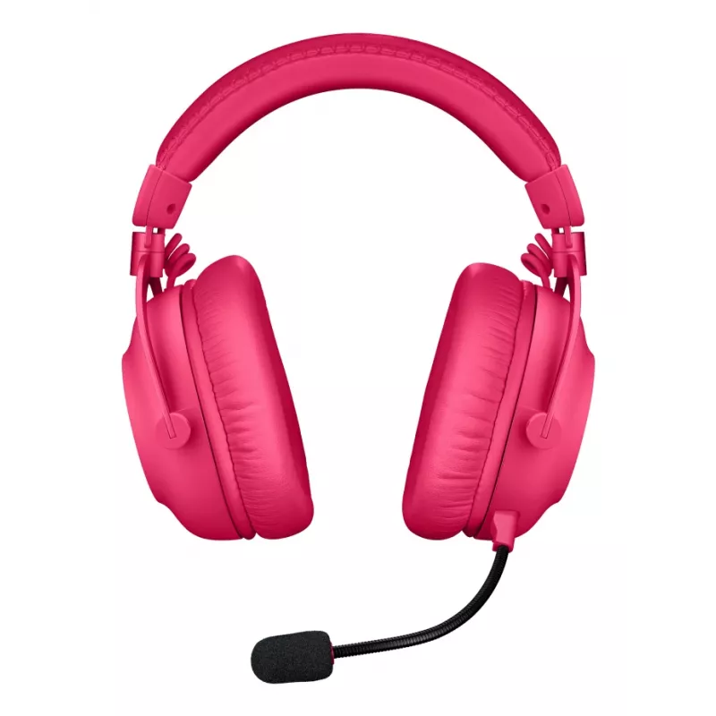 LOGITECH Pro X 2 Lightspeed belaidžiai žaidimų ausinės - Rožinė