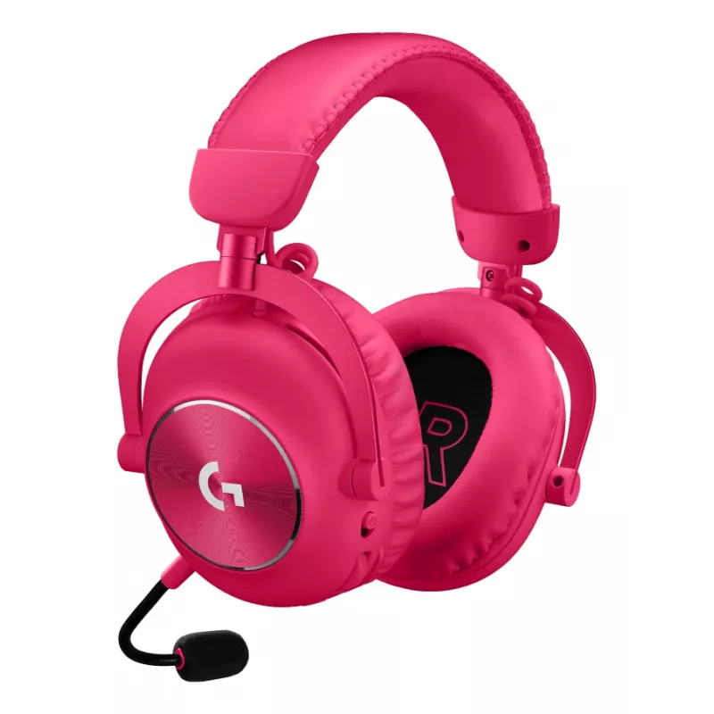 LOGITECH Pro X 2 Lightspeed belaidžiai žaidimų ausinės - Rožinė