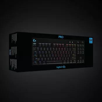LOGITECH G PRO Mechaninė žaidimų klaviatūra Juoda Qwertzu Vokiška