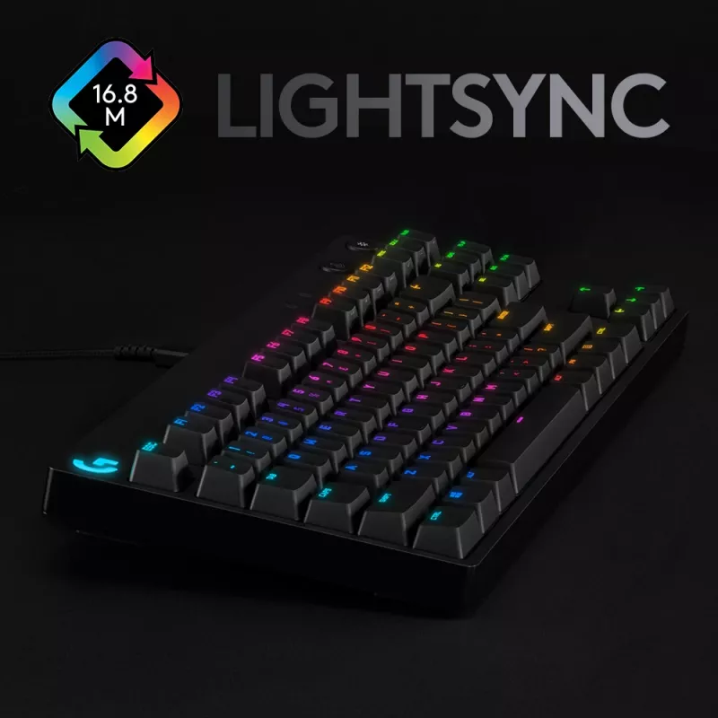 LOGITECH G PRO Mechaninė žaidimų klaviatūra Juoda Qwertzu Vokiška