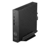 Plonasis klientas Dell OptiPlex 3000 su Intel Celeron N5105 2 GHz, 8 GB RAM, 64 GB eMMC, Wyse ThinOS, 1,1 kg, juodos spalvos
