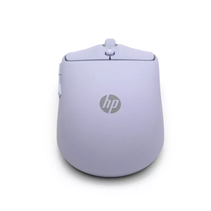 HP 400 Tylioji belaidė pelė, violetinė, ambidekstrinė, RF belaidis + Bluetooth, 6000 DPI
