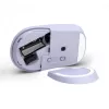 HP 400 Tylioji belaidė pelė, violetinė, ambidekstrinė, RF belaidis + Bluetooth, 6000 DPI