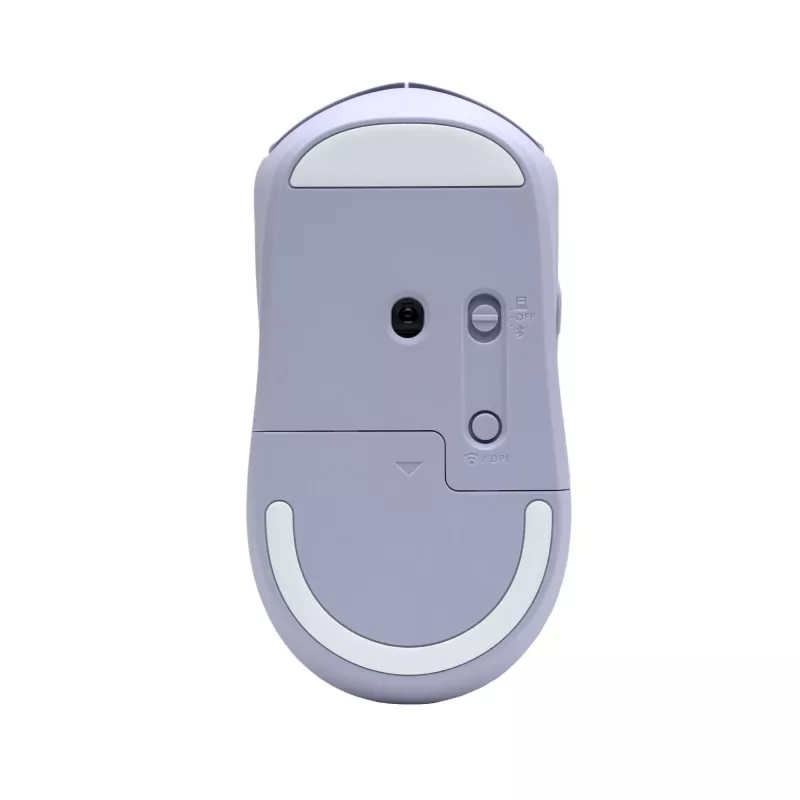 HP 400 Tylioji belaidė pelė, violetinė, ambidekstrinė, RF belaidis + Bluetooth, 6000 DPI