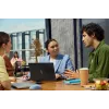 HP 400 Tylioji belaidė pelė, violetinė, ambidekstrinė, RF belaidis + Bluetooth, 6000 DPI