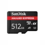 WESTERN DIGITAL Express microSD kortelė 256GB - iki 880MB/s skaitymas, iki 650MB/s rašymas, 210MB/s nuolatinis rašymas, U3, C10