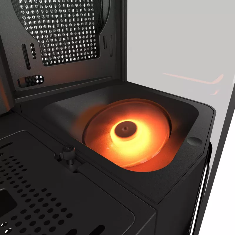 Kompiuterio korpusas COUGAR FV270 ARGB Midi-Tower juodas
