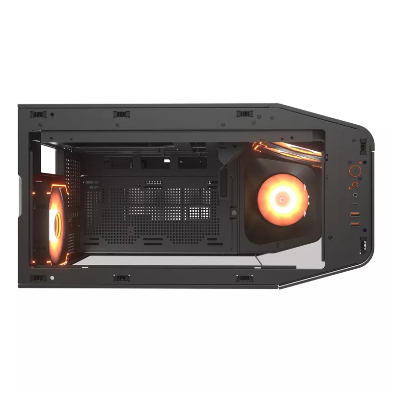 Kompiuterio korpusas COUGAR FV270 ARGB Midi-Tower juodas