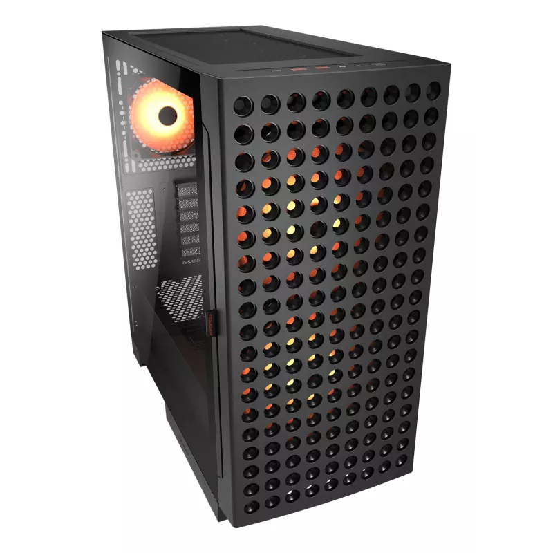 COUGAR Midi Tower korpusas Airface ECO, ARGB, juodas
