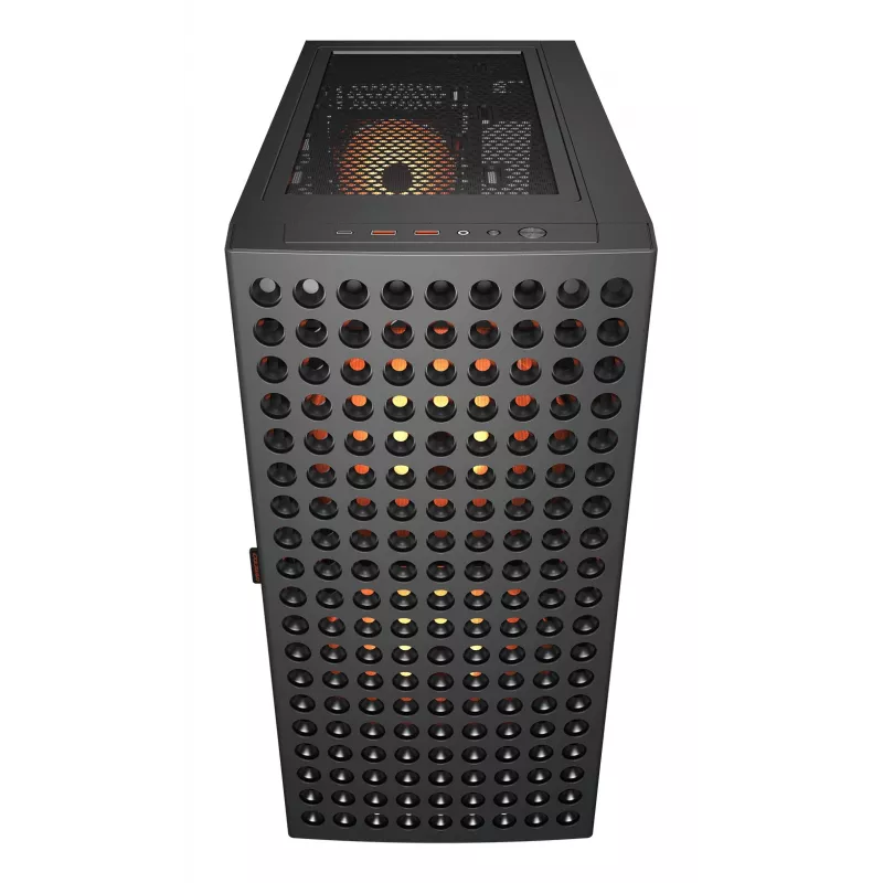 COUGAR Midi Tower korpusas Airface ECO, ARGB, juodas