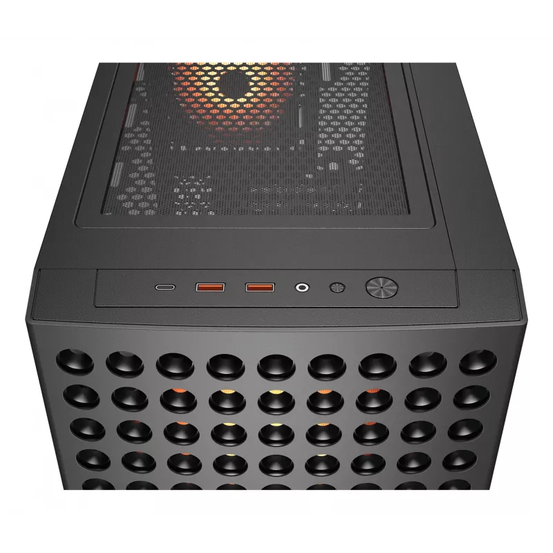 COUGAR Midi Tower korpusas Airface ECO, ARGB, juodas